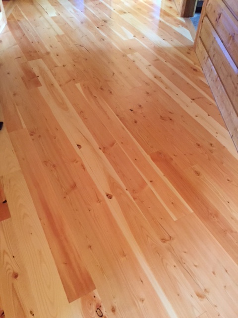 Douglas fir smooth flooring